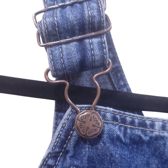 Vintage Osh Kosh B'gosh Vestbak Blue Denim Overalls Toddler Size 2T Excellent - Picture 3 of 11